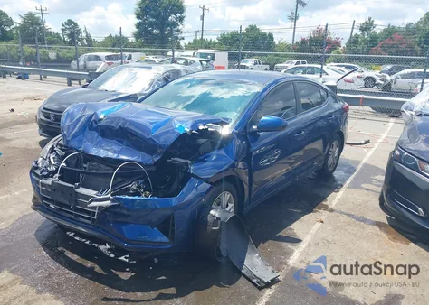 2020 Hyundai Elantra Sel z USA, uszkodzony, nr VIN 5NPD84LF1LH540319